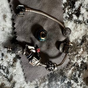 Pandora Bracelet with charms